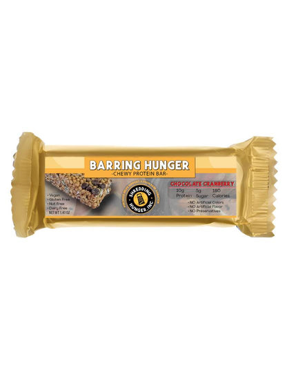Barring Hunger Protein Bars